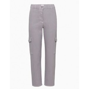 ARITZIA Wilfred Free Modern Cargo Pants High Rise Purple Slate Utility Size 16